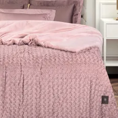 GREENWICH POLO CLUB ΚΟΥΒΕΡΤΟΠΑΠΛΩΜΑ RABBIT FAUX FUR KING ESSENTIAL 3961 NUDE 2