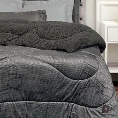 GREENWICH POLO CLUB ΚΟΥΒΕΡΤΟΠΑΠΛΩΜΑ ΥΠΕΡΔΙΠΛΟ ESSENTIAL 3956 GREY 2